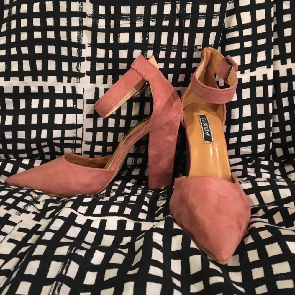 Dusty Rose Heels